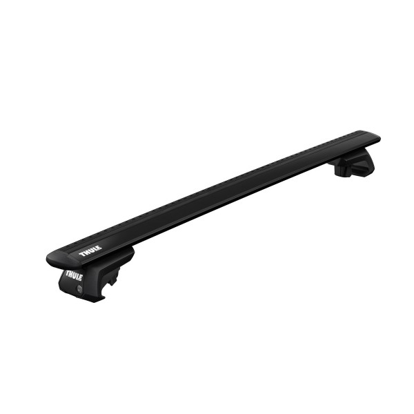 Thule dakdragers zwart aluminium Skoda Forman 5-dr Estate 1990-1994 met open dakrailing