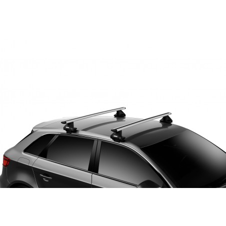 Thule dakdragers aluminium Honda Civic (XI) 4-dr Sedan 2021-heden met glad dak